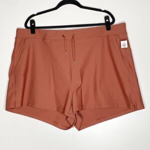New Old Navy High-Waisted PowerSoft Go Dry Shorts Women's Plus Size XXL